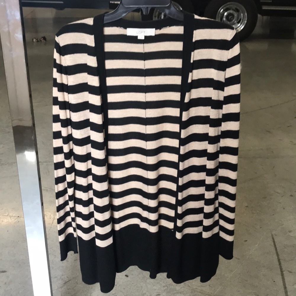 Loft Black/Cream Cardigan
